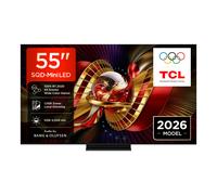 TCL TV 55C8L 55" SQD-Mini LED, 4K HDR 3000 nits, 1008 Zonas de atenuación, Google TV, 144 Hz, Dolby Vision & Atmos, Audio by Bang & Olufsen