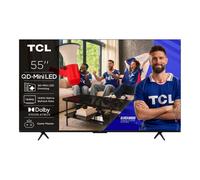 TV TCL 55P8L QD Mini LED 55", UHD 4K, 144Hz, AiPQ Processor, Smart TV, Dolby Vision Atmos, Google TV
