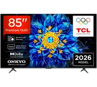 Televisor 85" QD MINI LED 4K TCL 85P8L Smart TV Clase E