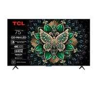 TV TCL QD Mini LED 75C69K 75" 4K UltraHD 120Hz Smart TV Google TV Dolby Vision HDR10 Onkyo