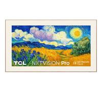 TCL 85A400 Pro 85” TV Art QD-Mini LED NXTVISION, Google TV, Pantalla Mate, diseño Tipo Marco, Dolby Vision IQ y Atmos, Sistema Hi-Fi ONKYO 2.0, 144 Hz, AirPlay 2