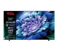 TV TCL QD Mini LED 98C69K 98" 4K UltraHD 144Hz Smart TV Google TV HDR10 Dolby Vision