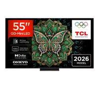 Televisor 55" QD MINI LED 4K TCL 55C6K PRO Smart TV Google TV Clase E