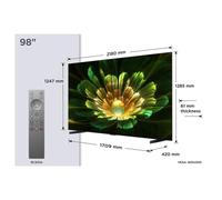 TV TCL QD Mini LED C79K 98C79K 98" 4K Ultra HD 144Hz Smart TV Google TV Dolby Vision HDR10+