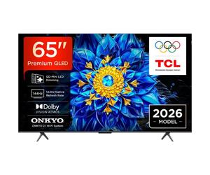 TV TCL QD Mini LED QLED810L 65" 4K UltraHD 144Hz Smart TV Google TV Dolby Vision HDR10 Gaming