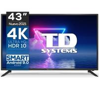 TV TD SYSTEMS K43DLG12US (LED - 43'' - 109 cm - 4K Ultra HD - Smart TV)