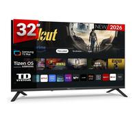 TD Systems - Smart TV 32 Pulgadas Samsung TV Tizen OS 8.0. Triple Tuner (DVB-T2/C/S2). Televisores con Samsung Smart TV Gaming Hub. Televisión del 2026 - M32C22TIZEN