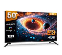 TD Systems - Smart TV 50 Pulgadas 4K Android 14, Control por Voz, televisión TDT 2025. Televisor con 3 años de Garantia - PRIME50C21GLE