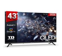 TV TD SYSTEMS QLED M43C21GLQ 43" 4K Smart TV Google Assistant Bluetooth