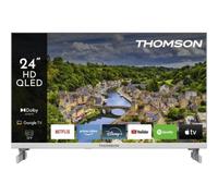 TV Thomson QLED 24HQG3S15CW 24" HD 60Hz Smart TV Google TV HDR10 Quantum Dot Blanco 12V