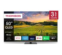 THOMSON 50" (126cm) QLED Central Stand - Google TV(Android 11) - Youtube, Prime Video - 50QG5C14-2024