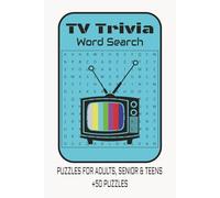 TV Trivia Word Search Puzzle Book: Word Searches with Easy to Read about TV show trivia, Television trivia puzzles, Remote controller and more | 6x9 ... Gift for Vacations, Holidays and Spare Time.