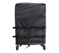 TV Trolley Cover - Reflective Television Stand Cloth, Windproof Buckle Webbing TV Cover for Outside, Weatherproof Rolling Display Guard, Heavy Duty Universal Monitor Wrap for Inside Living Room