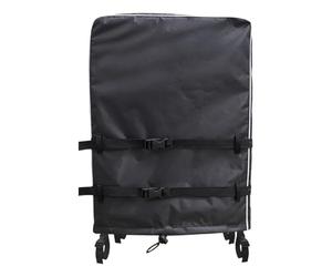 TV Trolley Cover - Reflective Television Stand Cloth, Windproof Buckle Webbing TV Cover for Outside, Weatherproof Rolling Display Guard, Heavy Duty Universal Monitor Wrap for Inside Living Room