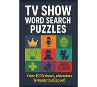 TV Word Search Puzzles Over 1000 shows, characters & words to discover!: Easy-to-read word searches about TV Drama, Comedies, Cartoons, and more Over ... Perfect for vacations, holidays, and leisure
