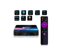 TV98 Android 12.1 TV Box 2G+16G H313 Chipset Smart Set Top Box Builtin 2.4G/5G WiFi Bluetooth,Netflix Google Store Media Box