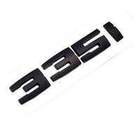 TVAAGHBCBR Adhesivo Original for Coche Compatible for BMW F34 Tapa del Maletero M335i M 335i Emblema Insignia Logotipo Signo OEM(Black-Matte)