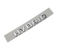 TVAAGHBCBR Insignia Trasera de Maletero ABS Hybrid, Pegatina Compatible con Mercedes Benz S400 L ML450 E300 E400 W211 W212 W163 W164 W221 W222(Chrome Silver)