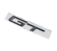 TVAAGHBCBR Pegatina con Letras Negras cromadas ABS for el Maletero del Coche, Compatible con BMW X1, E84, F48, X3, E83, F25, X5, E53, E70, F15, X6, E71, F16 GT.(GT Glossy Black)