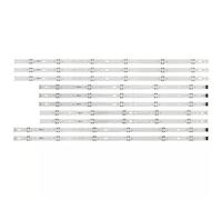 TVAAGHBCBR Tira de LED for iluminación Trasera Compatible for LG 60UJ6309 60UJ6300 60UJ6050 60UJ630V 60UJ634V EAV63673006 17Y 60 Pulgadas 60UJ63_UHD_A BCD NC600DGE