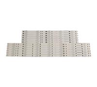 TVAAGHBCBR Tira de LED for iluminación Trasera de 24 Uds (2TV) Compatible for Philips 50" TV 50PUK6400/12 50PUF6061/T3 LB-PF3030-GJD2P5500612AG82 50put6400/60 50PUH6400(12pcs(1TV))