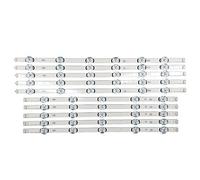 TVAAGHBCBR Tira de retroiluminación LED de 10 Piezas Compatible for LG 55LF5950 LC550DUE Innotek DRT 3.0 55 Pulgadas AB 6916L-1730A 6916L-1731A 1991A 6916L-1833A 1834A