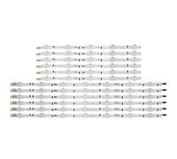 TVAAGHBCBR Tira de retroiluminación LED de 2TV (24 Piezas) Compatible for Samsung 50" TV D4GE-500DCA-R2 D4GE-500DCB-R2 UE50H6350 UN50J5500AF UE50H6200 UE50H5000 UE50H5030(1TV(12pcs))