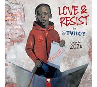 TVBOY: Love & Resist! Wall Calendar 2026 (Art Calendar)