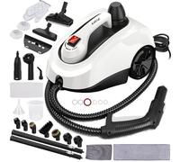 TVD Limpiador de vapor, limpiador de tapicería, limpiador a vapor con cable de alimentación extra largo de 5 m para vapores, hornos, alfombras, sofá, tapicería, cuarto de baño