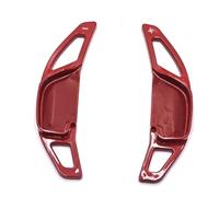 TVGFBHBD Paleta de Cambio Volante Compatible con Toyota para Camry 2012 2013 2014 2015 2016 2 Uds Extensión De Palanca De Cambios Piezas De Palanca De Cambios del Volante del Coche(Pear Red)