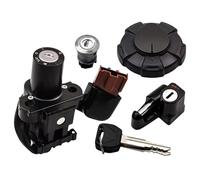 TVGOPBGF para CRF300L 2020 2021 2022 2023 2024 Accesorios Motocicleta Bloqueo De Tapa De Tanque Combustible Juego Bloqueo Interruptor Encendido Juego De Asiento Llaves