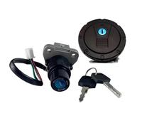 TVGOPBGF para KLR650 2008 2009 2010 2011 2012 2013 2014 2015 2016 2017 2018 Piezas Motocicleta Interruptor Encendido Combustible Tapa Tanque Gasolina Juego Llaves Cerradura Asiento