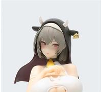 Tvitdswg ECCHI - Modelo de decoración de anime, figura de acción linda para adultos, colección de juguetes de muñeca Henati (negro)