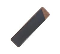 TVIVID Estuche de cuero vacuno natural para bolígrafos, estuche vintage para lápices, accesorios de estilo retro para cuadernos, venta al por mayor, café