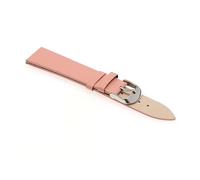 TVKSIPAR 1 Uds 12MM 14MM 16MM 18MM 20MM 22 MM relojes de cuero de grano suave pulsera correa de reloj hombres y mujeres correas(Pink,18mm)