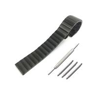 TVKSIPAR Accesorios for reloj, correa de acero de 16mm, 18mm, 20mm y 22mm, correa de acero inoxidable, correa de Metal deportiva resistente al agua, correa de reloj for hombre y mujer(Black,16mm)