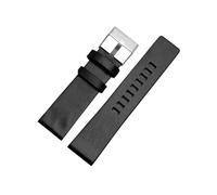 TVKSIPAR Apto For Pulsera De Cuero Genuino Fit For DIESEL DZ7311 DZ7332 DZ7314 DZ1405 DZ4323 Correa De Reloj Negro Marrón 22mm 24mm 26mm 28mm 30mm(A black-silver,30mm)