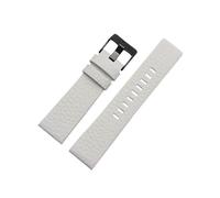 TVKSIPAR Apto For Pulsera De Cuero Genuino Fit For DIESEL DZ7311 DZ7332 DZ7314 DZ1405 DZ4323 Correa De Reloj Negro Marrón 22mm 24mm 26mm 28mm 30mm(B white-black,32mm)