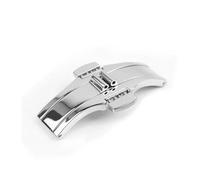 TVKSIPAR Cierre De Acero Inoxidable Apto For Tissot 1853 T035617 T035439 Hebillas De Reloj Correa De Reloj De Doble Presión Hebilla De Mariposa Hebilla De Acero Macizo(6X27mm)