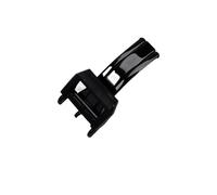 TVKSIPAR Cierre Plegable De Acero Inoxidable De 18 Mm Apto For IWC Apto For Pilot Mark Portuguese Apto For PORTOFINO Little Prince Correa De Cuero De Caucho Hebilla Desplegable(Black)
