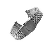 TVKSIPAR Correa De Acero Inoxidable For Reloj Fit For Casio MDV-106 107, Correa Con Extremo Curvado, Cadena De Reloj De Metal Sólido 2784, Pulsera De 22mm(1)