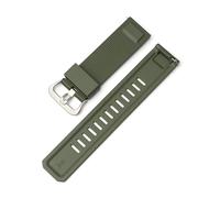 TVKSIPAR Correa de caucho de 23 mm compatible con Casio Pro Trek PRW-6900 PRW-6800 PRW-3400, correa de reloj deportiva de liberación rápida for hombre, resistente al agua, de TPU, de repuesto.(Green)