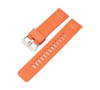 TVKSIPAR Correa de caucho de 23 mm compatible con Casio Pro Trek PRW-6900 PRW-6800 PRW-3400, correa de reloj deportiva de liberación rápida for hombre, resistente al agua, de TPU, de repuesto.(Orange)