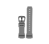 TVKSIPAR Correa De Goma De 16mm For Casio G-shock GM GA 2100 GA5600 6900 Series, Accesorios De Reloj De Correa Impermeable Deportiva De Liberación Rápida(Grey black buckle)