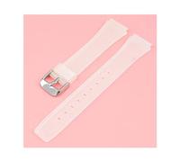 TVKSIPAR Correa De Reloj Compatible For Casio G-SHOCK F-91W/F84/F105/108 A-158/168 AE-1200/1300 18mm Accesorios Coloridos De Pulsera De Silicona(Half transparent)