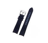 TVKSIPAR Correa De Reloj De Cuero De Nailon Con Extremo Curvado De 20 Mm Y 22 Mm For Omega Planet Fit For Ocean Fit For Seamaster 300 Belt Hombres Mujeres Accesorios De Correa De Reloj De Lona(Blue,20