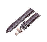 TVKSIPAR Correa de reloj de cuero genuino for Tissot Fit for Le Locle T41 T006 PRC200 Correa de reloj 18 19 20 21 22 mm Pulsera de correa de muñeca 1853 Correa de reloj(Brown rose gold,19mm)