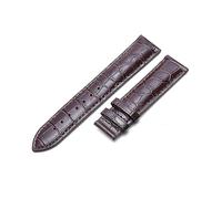 TVKSIPAR Correa de reloj de cuero genuino for Tissot Fit for Le Locle T41 T006 PRC200 Correa de reloj 18 19 20 21 22 mm Pulsera de correa de muñeca 1853 Correa de reloj(Brown no clasp,21mm)
