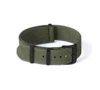 TVKSIPAR Correa De Reloj De Nailon De 20 Mm Y 22 Mm, Pulsera De Tela Universal, Compatible Con Accesorios De Correa De Reloj Fit For Rolex(Green-Black New,22mm)