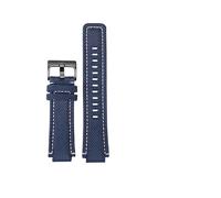 TVKSIPAR Correa De Reloj De Nailon De 24 X 16 Mm For TIMEX Canvas Convex, Pulsera Con Brújula For Hombre, Serie T2N721, T2N720, TW2T76500 Y TW2T76300.(N14-Blue-B)